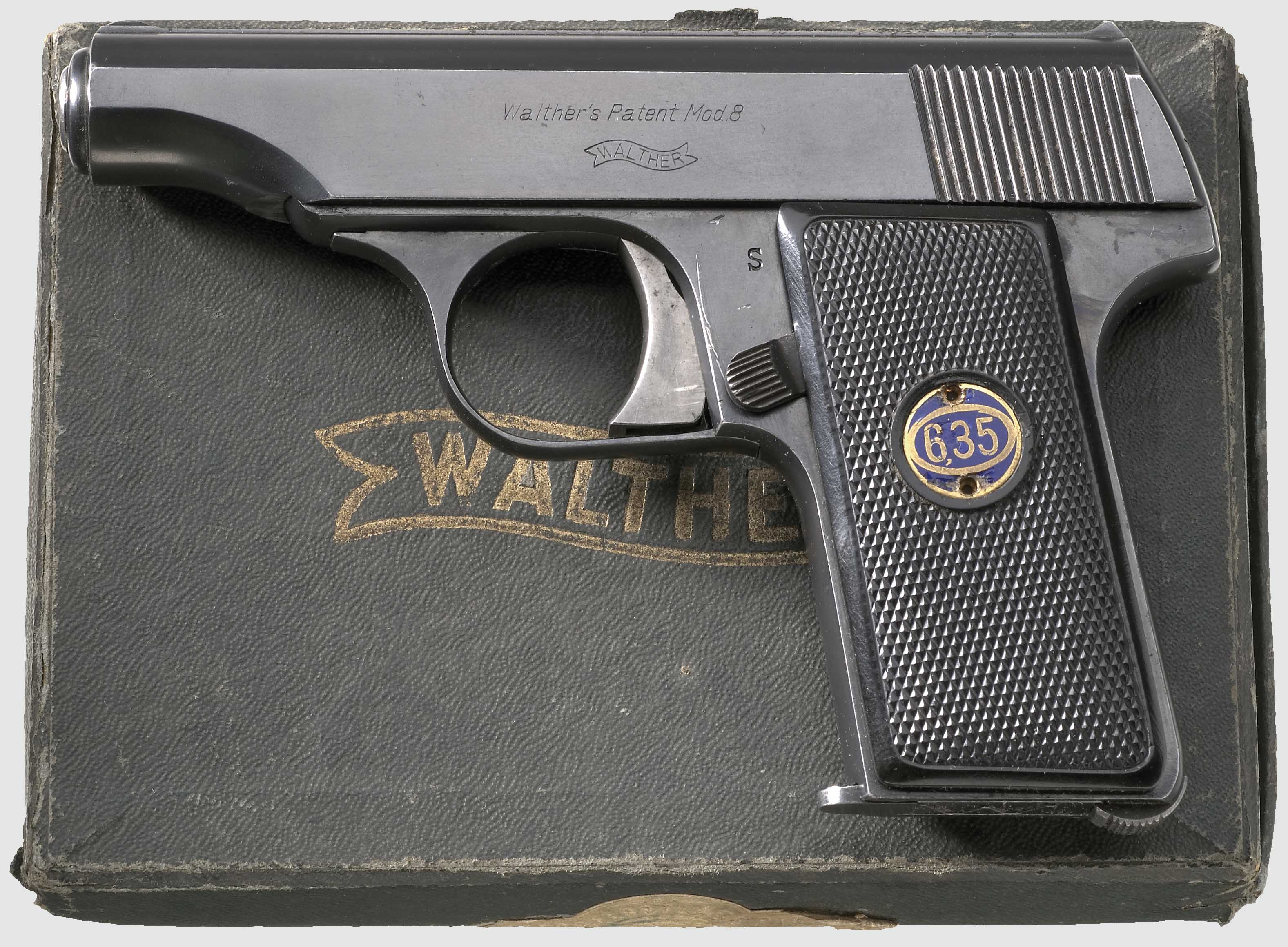 Модель 8. Вальтер 6,35 мм (Walther model 5). Вальтер модель 8. Вальтер модель 9 калибра 6.35. Walther Mod 8.